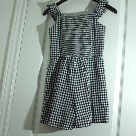 GAP kids XL gingham Rompers size 12 - Picture 2 of 7